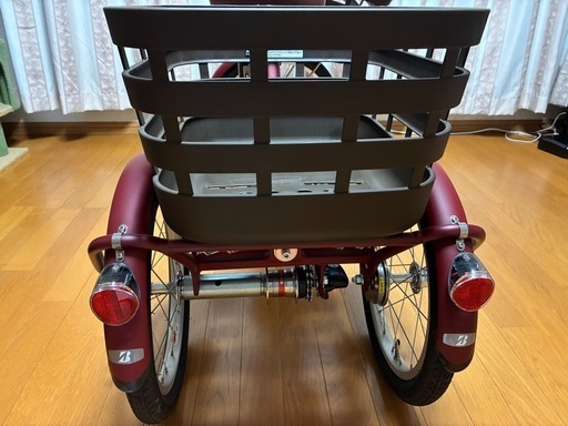 ブリヂストン　電動アシスト三輪車　ラクットワゴン　赤　 ラクットワゴン - Bridgestone Cycle Online Store