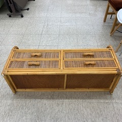 【ジモティー割引で最大15％OFF⭐️】ラタン チェストの画像