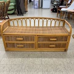 【ジモティー割引で最大15％OFF⭐️】　ラタンチェスト　※24...