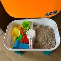 屋内用　汚れない砂遊びの画像