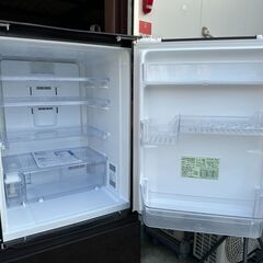 【動作保証あり】SHARP シャープ 2022年 SJ-GW35J-R 350L 3ドア 冷凍冷蔵庫 プラズマクラスター【管理KRR752】の画像