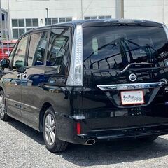【自社分轄OK】★セレナ　ﾗｲﾀﾞｰﾌﾞﾗｯｸﾗｲﾝSﾊｲﾌﾞﾘｯﾄﾞ★ブラック★ナビ付き★純正アルミ★Bカメラ★ETCの画像