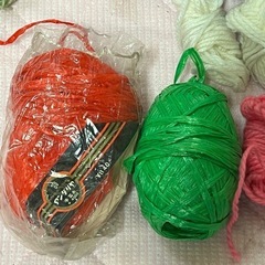 【超レトロ】　編み物セットの画像