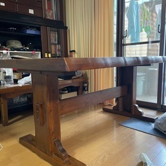 ダイニングテーブル値下げしました⚠️の画像
