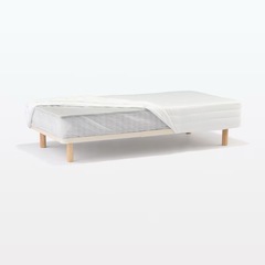 無印良品セミダブルベッド、ヘッドボード、マットレス。【横浜市で引取】配送は要相談 ベッド・マットレスの選び方｜無印良品