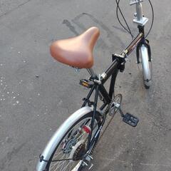【ワケあり】20インチ 🚲 中古 折りたたみ自転車 7,480円 🔁6段切替 新規防犯登録料コミ 811の画像