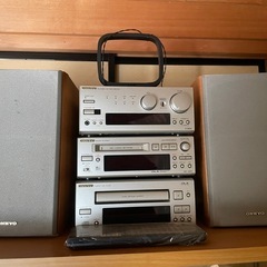 ONKYO コンポ　ラジオ&MD
  の画像