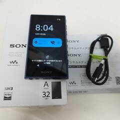 美品】SONY ウォークマン NW-A306 32GB/ブルーセレナ純正ホイール