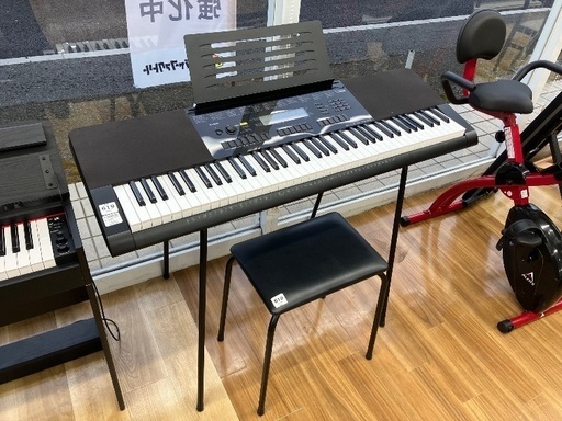 【軽トラ90分貸出サービス】CASIO 電子ピアノ　WK-245