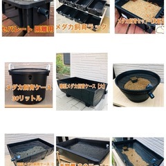 メダカ飼育ラック ブラック【接着剤付】 NVBOX13を12個置けますの画像
