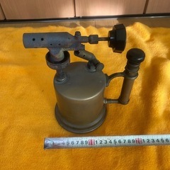 取引中　アンティークガス　 バーナー　中古の画像