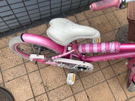 東京　子ども用　自転車　女の子　ピンク　中古　16インチ 東京 子ども用 自転車 女の子 ピンク 中古 16インチ - メルカリ