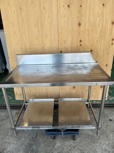 クリーンテーブル置台付き