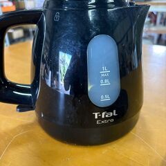 T-fal ティファール 電気ケトル KO1718JP Extra 1L ブラック 動作品の画像