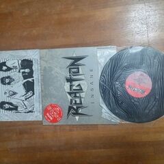 インセイン（再プレス盤）/リアクション　レコードの画像