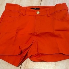 ネオンオレンジ ダメージデニムショートパンツ | SHEIN JAPAN