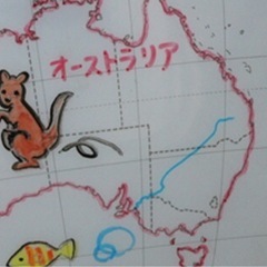 白地球儀の画像