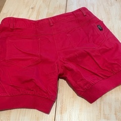 【BENETTON】希少品！ベネトンフォーミュラ1 ショートパンツ　可愛いピンクの画像