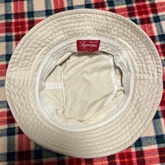 SUPREME M/Lバケットハットbeige の画像