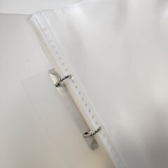 ※お取引中※あげます】無印の書類収納品（A4ファイル2つ）の画像