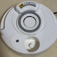 0/プラスマイナスゼロ スチームファン式加湿器 ドーナツ型 白
