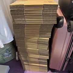 50センチサイズダンボール120個の画像