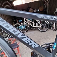 売約済みです🙇【札幌市内配達無料】整備済み中古車！　DAINICHI　BAA車　HOOVER　26インチ　6段切替　LEDオートライト　鍵付　カラー マットブラック　の画像
