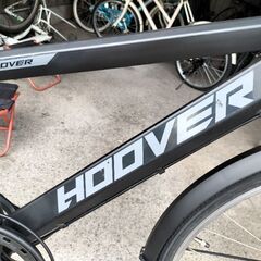 売約済みです🙇【札幌市内配達無料】整備済み中古車！　DAINICHI　BAA車　HOOVER　26インチ　6段切替　LEDオートライト　鍵付　カラー マットブラック　の画像