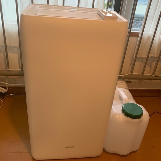 ポータブルエアコン　簡単取り付けアイリスオーヤマ