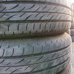 引き取り 155/65R14 4本 BS 夏タイヤ の画像