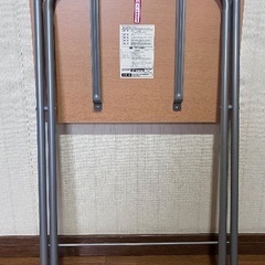 山善(YAMAZEN) テーブル ミニ 折りたたみ式 サイドテーブル 幅50×奥行48×高さ70cmの画像