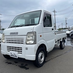 総額26.8万円 スズキ キャリートラック 三方開 車検2年 AT PS AC カーラジオ スペアキーの画像