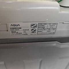洗濯機　6Kg AQUA AQW-S60A(W) の画像