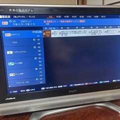 SHARP AQUOS LC-37BD1W 2006年製の画像