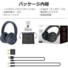 《新品未使用》CROWDAUDIO ワイヤレスヘッドホン　ノイズキャンセルの画像