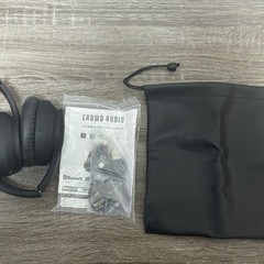 《新品未使用》CROWDAUDIO ワイヤレスヘッドホン　ノイズキャンセルの画像