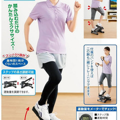 筋力アシストステッパー 101496　【TVショッピング紹介商品】の画像