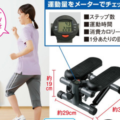 筋力アシストステッパー 101496　【TVショッピング紹介商品】の画像