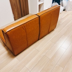 レザーソファの画像