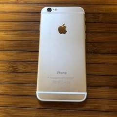美品　iPhone6 ゴールド16GB simフリーの画像