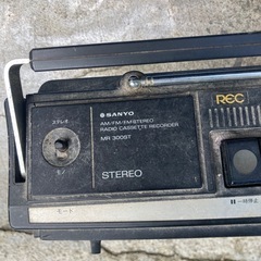 ジャンク品古いカセットの画像
