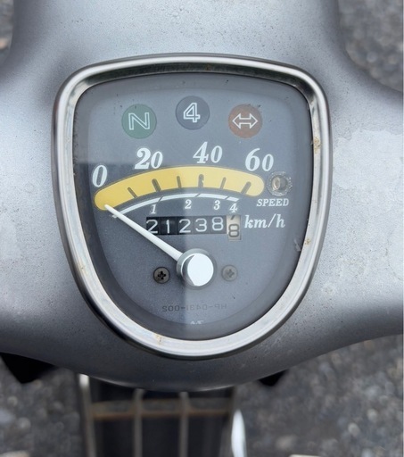 1086.動画ありホンダリトルカブ4速セル付原付バイク50cc 車体