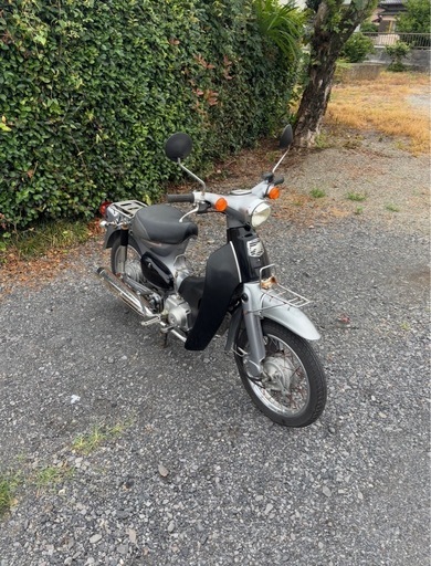 1086.動画あり　ホンダ　リトルカブ　4速セル付　原付　バイク　50cc 車体