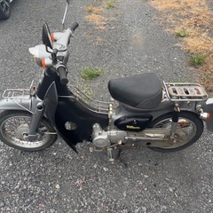 1086.動画あり　ホンダ　リトルカブ　4速セル付　原付　バイク　50cc 車体の画像