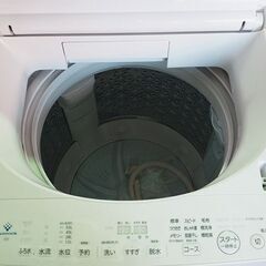 ジャングル×2 和泉大型良品館 TOSHIBA 洗濯機 7kg AW-7D7 2019年製の画像
