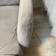 3人掛けソファ　オットマン付　の画像