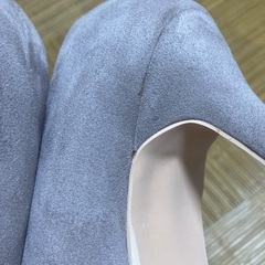 未使用品/グレージュ パンプスの画像