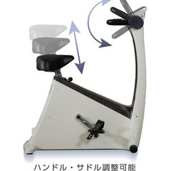 ★値下げ★コンビ　エアロバイクAi　コナミスポーツクラブ製と同等タイプ　「ラヴェンデルブルー」の画像