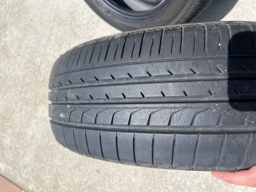 165/55R15 ヨコハマブルーアース　4本セット