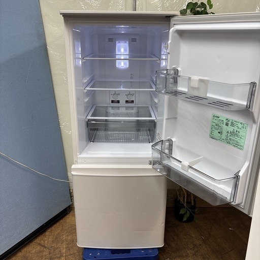 I334 ? MITSUBISHI 冷蔵庫 (146L) ⭐ 動作確認済 ⭐ クリーニング済